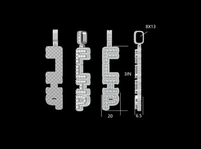Custom Letter Pendants