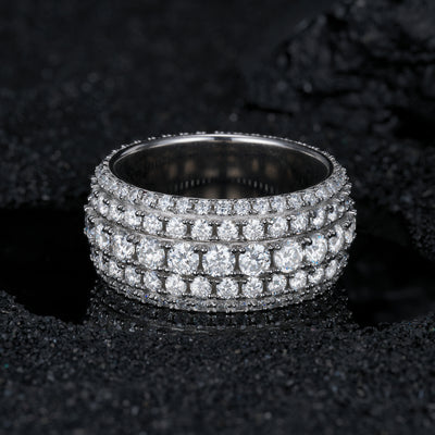 Moissanite Ring, 14k Gold